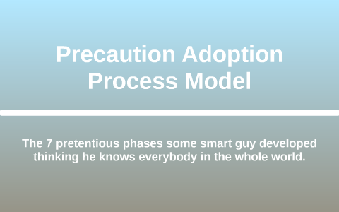 precaution adoption process model by Shaun Frazao on Prezi