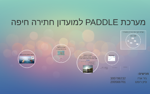 הפיח הריתח ןודעומ-עדימ תכרעמ by Nir Erez on Prezi