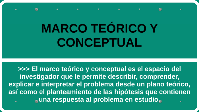 MARCO CONCEPTUAL Y TEÓRICO by Dayana Benavides on Prezi