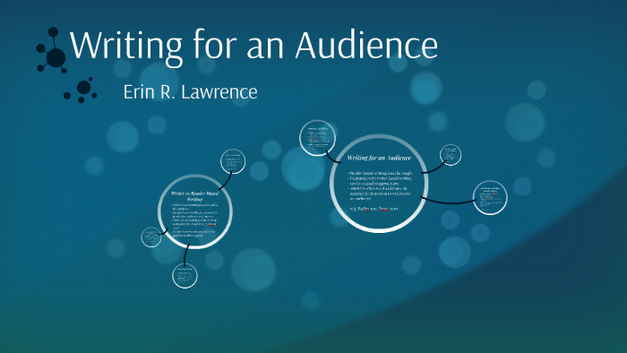 Writer vs Reader Based Prose by Erin Lawrence on Prezi