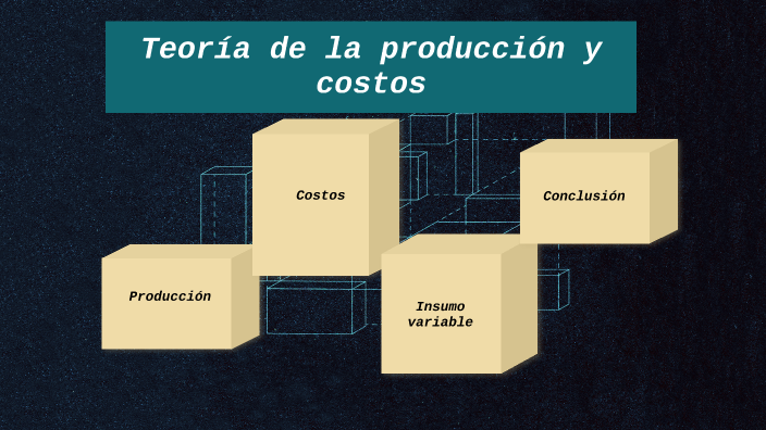 teoria de la produccion y costos by jocelyn ramos on Prezi