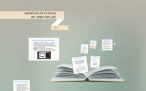 MODELOS DE ESTILOS DE APRENDIZAJE by Julia Martin on Prezi