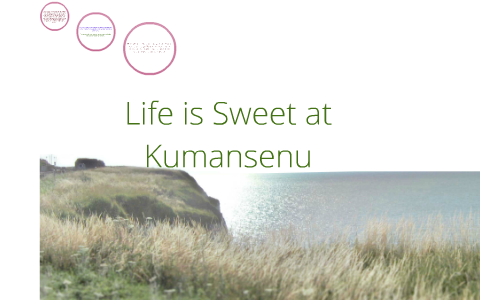 life is sweet at kumansenu essay