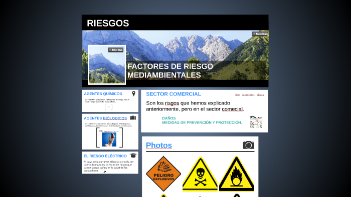 RIESGOS by miriam ferrero on Prezi