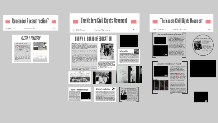 The Modern Civil Rights Movement by Emily Geary on Prezi