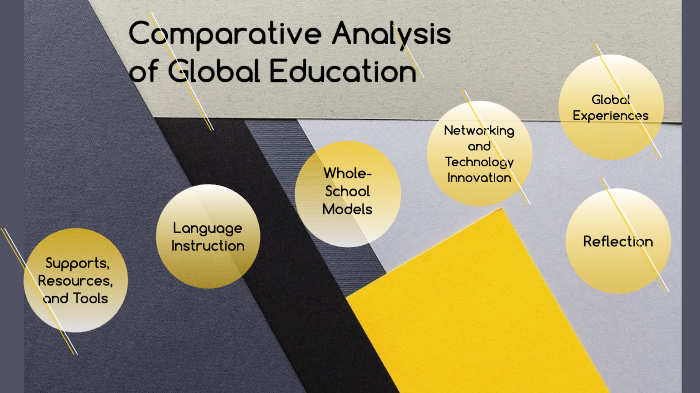 comparative analysis of education