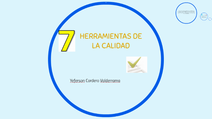 HERRAMIENTAS DE LA CALIDAD by angie gomez on Prezi