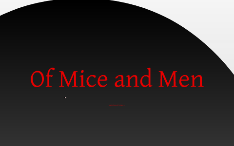 mouse symbolism of mice and men
