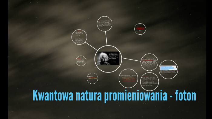 Kwantowa natura promieniowania - foton by Arkadiusz konkol on Prezi
