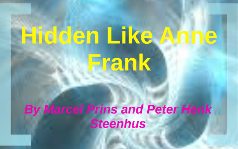 Hidden Like Anne Frank by Amber Piner on Prezi