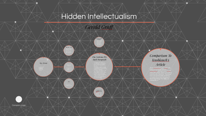 what is the thesis of hidden intellectualism