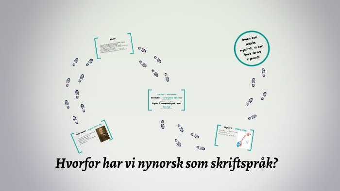 Hvorfor Har Vi To Skriftspråk I Norge