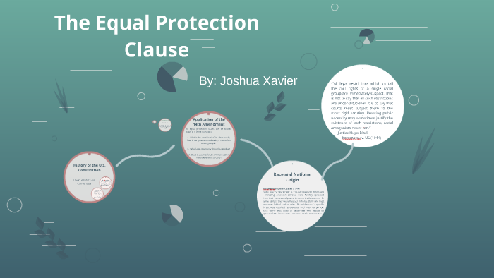 The Equal Protection Clause By Joshua Xavier On Prezi 