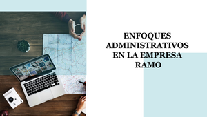 Slido Presentation Tutorial APLICACION DE ENFOQUES ADMINISTRATIVOS EN LA EMPRESA RAMO by JOSE ...