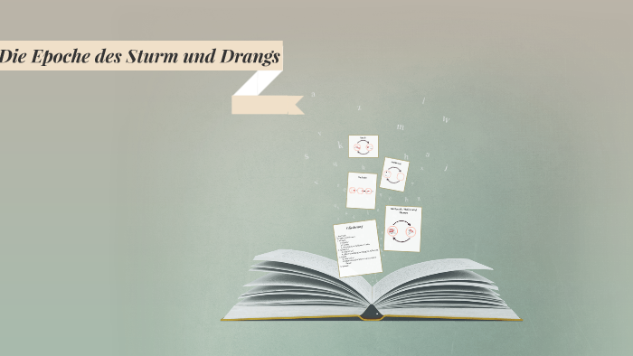 Sturm Und Drang Gedichte Merkmale