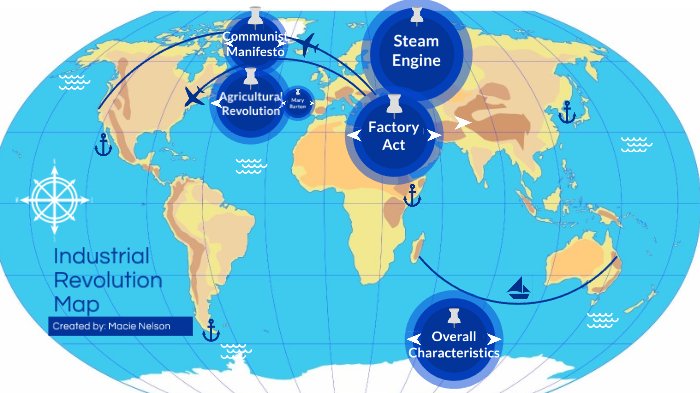 Industrial Revolution Map by macie nelson on Prezi