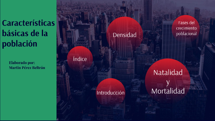 Características Básicas de la población by MARTIN PEREZ BELTRAN on Prezi