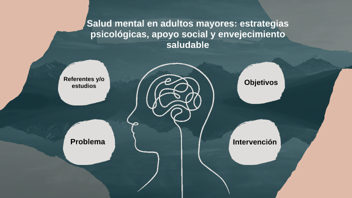 Salud mental en adultos mayores: estrategias psicológicas, apoyo social ...