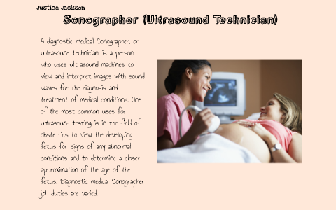 ultrasound technician job description