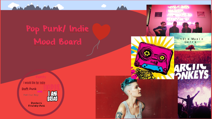 Indie/Pop Punk Mood Board by Joseph Pattison on Prezi
