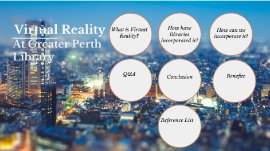virtual reality presentation ideas