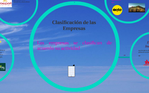 Clasificacion de las Empresas by Diana Izquierdo on Prezi