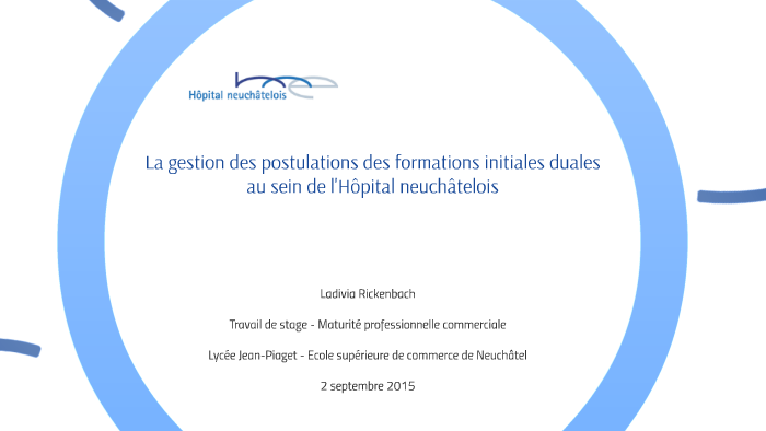 La gestion des postulations by Ladivia Rickenbach on Prezi