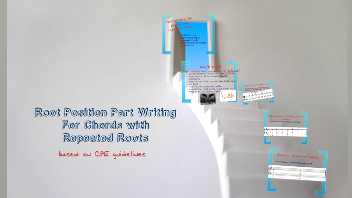 Root Position Part Writing for Chords with Repeated Roots by Lawrence ...