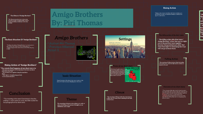 who wins the fight from amigo brothers