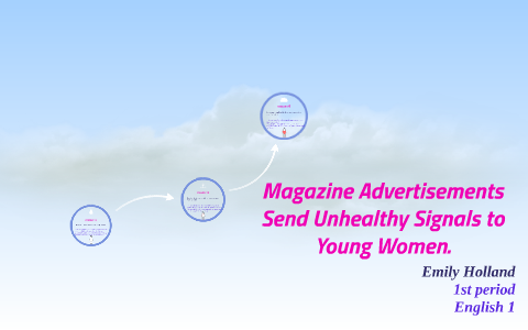 magazine advertisements send unhealthy signals