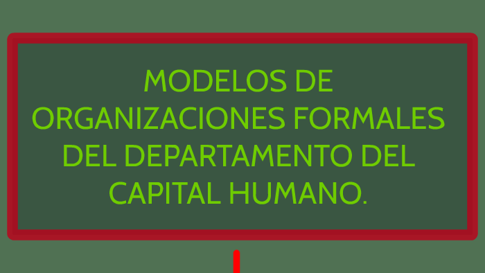 MODELOS DE ORGANIZACIONES FORMALES DEL DEPARTAMENTO DEL CAPI by Atalía