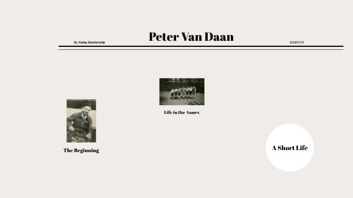 Peter Van Daan Character Study by Kailey Blankenship on Prezi