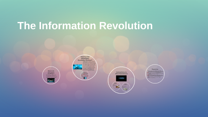 what is information revolution essay