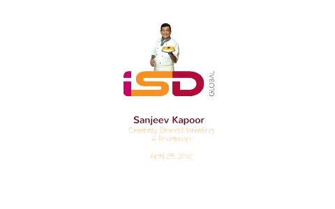 Sanjeev Kapoor - Brand managment by Mufaddal Joher