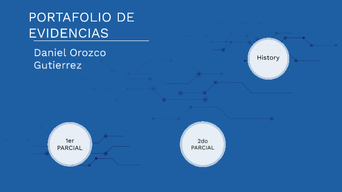 PORTAFOLIO DE EVIDENCIAS by Daniel Orozco on Prezi