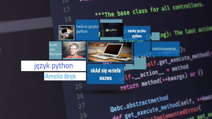 Język python by amelia brek on Prezi