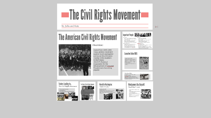 The Civil Rights Movement by Julia Kate on Prezi