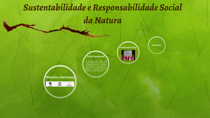Sustentabilidade e Responsabilidade Social da Natura by Agnes Regina  Virgilio on Prezi Next