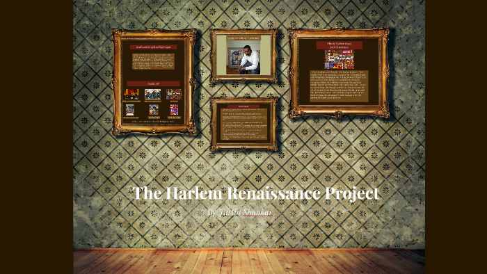 The Harlem Renaissance Project By On Prezi