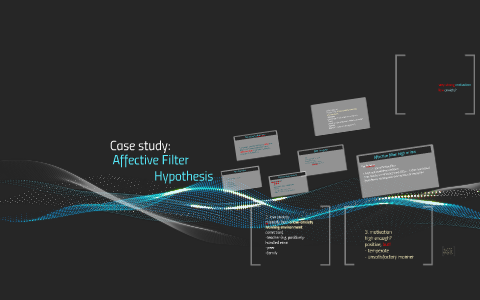 what is a filter hypothesis