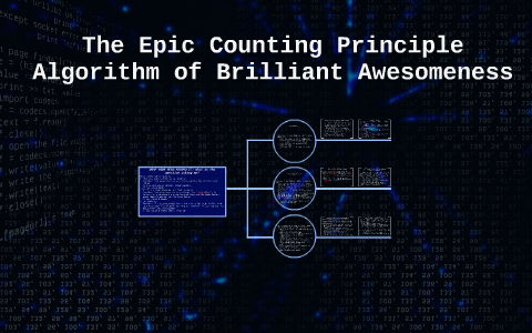 The Epic Counting Principle Algorithm of Brilliant Amazingne by Leezet ...