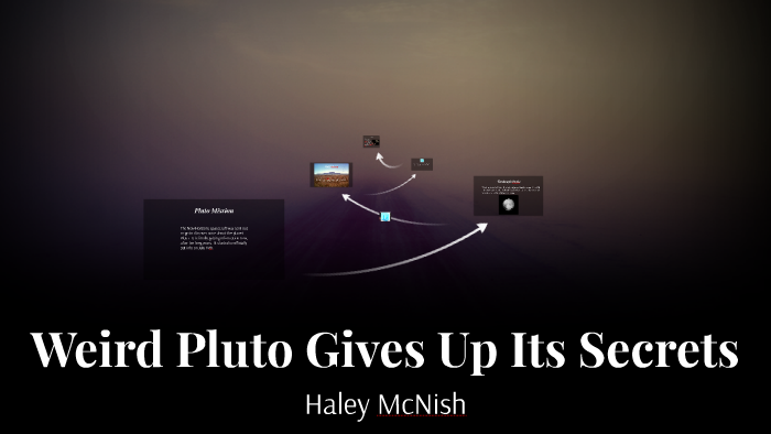 Weird Pluto Gives Up Its Secrets by Haley McNish on Prezi