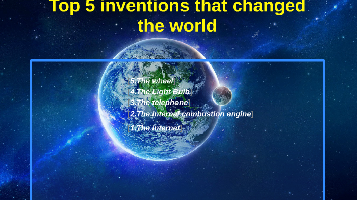 Top 5 inventions that changed the world by mariana fillippo on Prezi