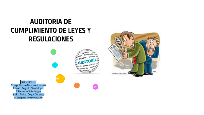 Auditoria De Cumplimiento De Leyes Y Regulaciones By Estefania Revelo Castaño On Prezi 8940