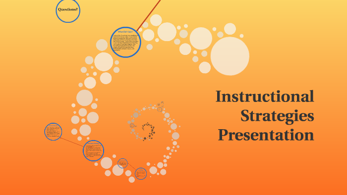 Instructional Strategies Presentation by Jessica Borre on Prezi