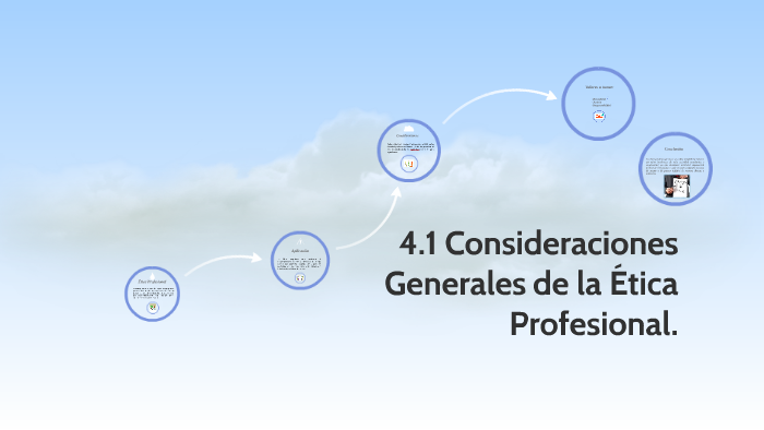 4.1 Consideraciones Generales de la Ética Profesional. by AMERICA PAOLA