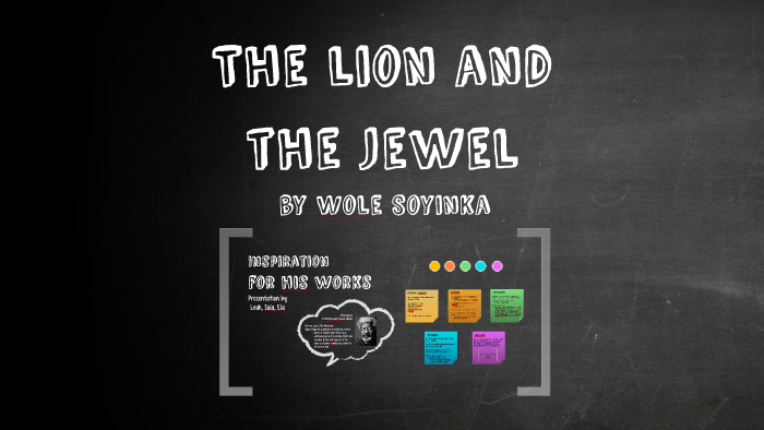 essay questions on lion and the jewel