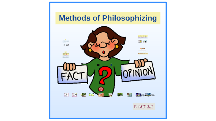 methods of philosophizing essay