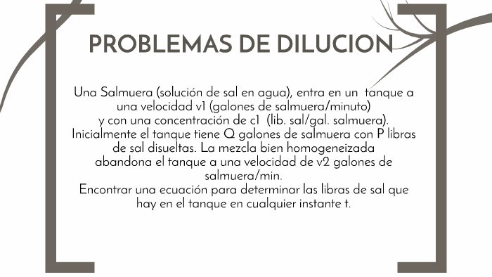 Aplicaciones De Las Edo De Primer Orden