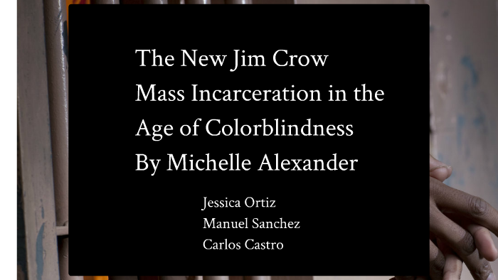 thesis of the new jim crow